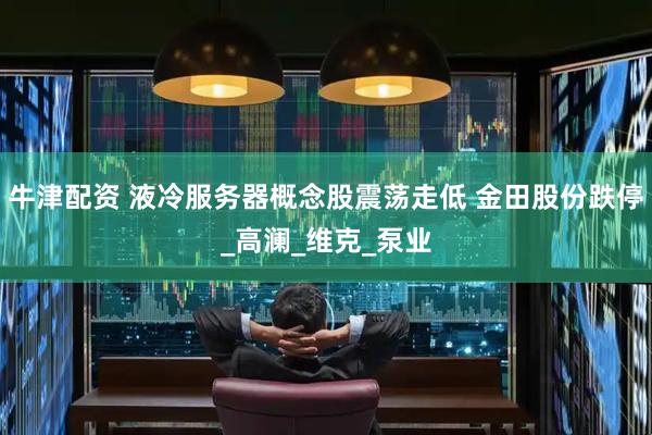 牛津配资 液冷服务器概念股震荡走低 金田股份跌停_高澜_维克_泵业